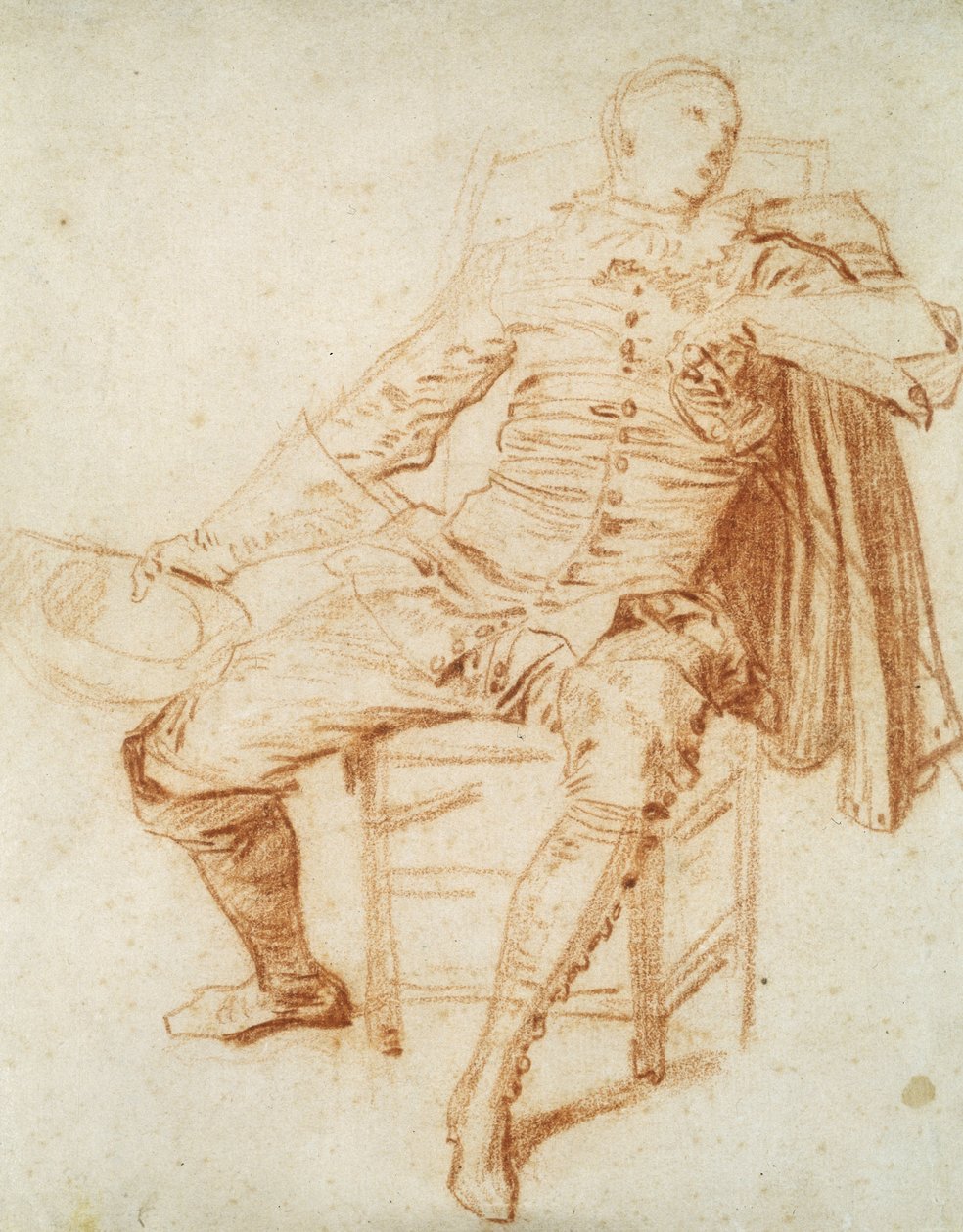 Scapino, Commedia dell "Arte tekijältä Jean Antoine Watteau