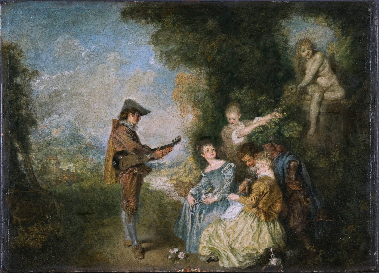 Ruotsiksi: Rakkauden oppitunti
 Rakkauden oppitunti tekijältä Jean Antoine Watteau