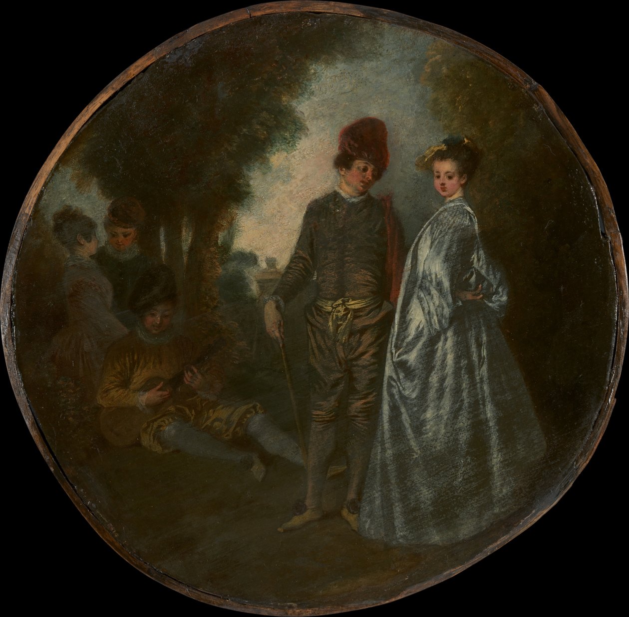 Kaskadi tekijältä Jean Antoine Watteau