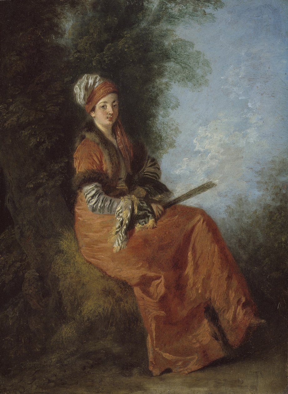 Uneksija tekijältä Jean Antoine Watteau