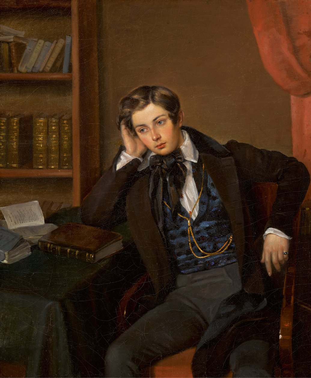 Vladimir Nikolajevitš Karamzinin muotokuva 1819-1878, 1935. tekijältä Jean Auguste Bard