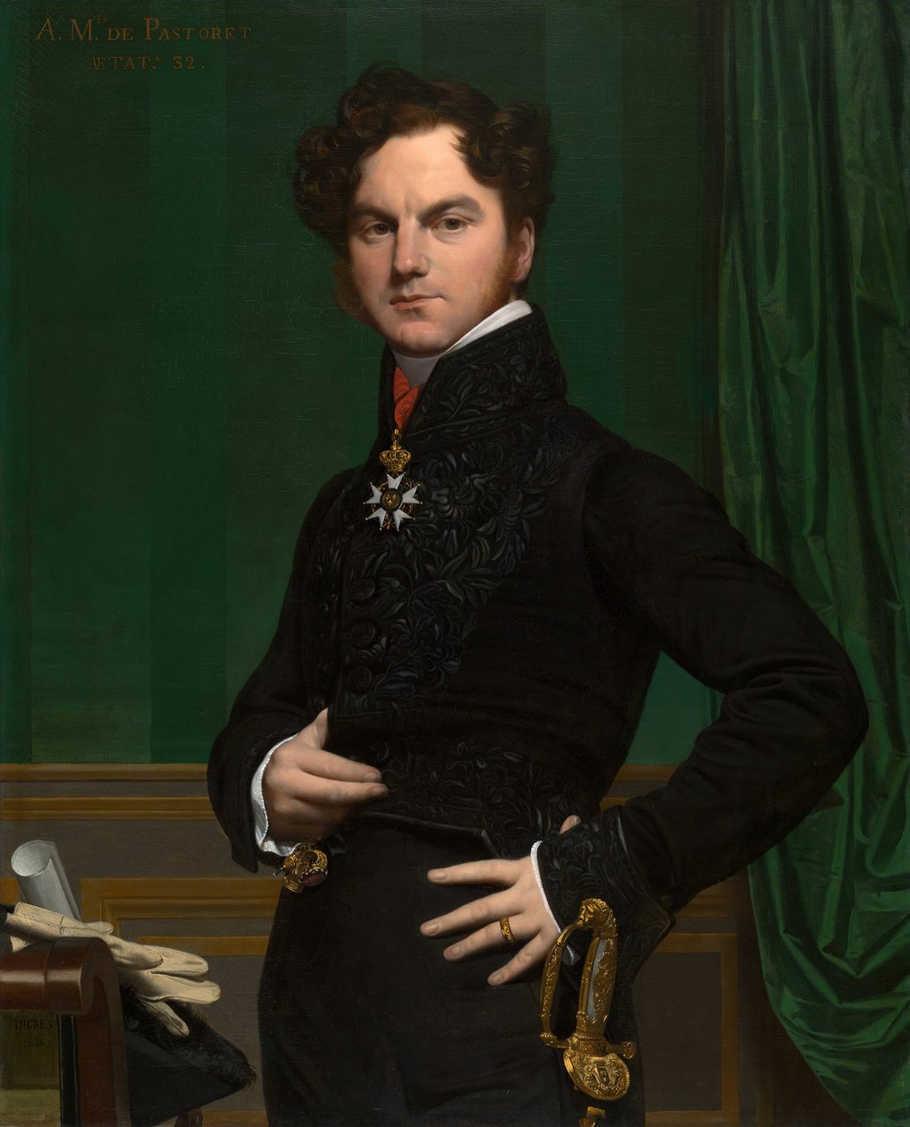 Amédée-David, kreivi Pastoret, 1823-26. tekijältä Jean Auguste Dominique Ingres