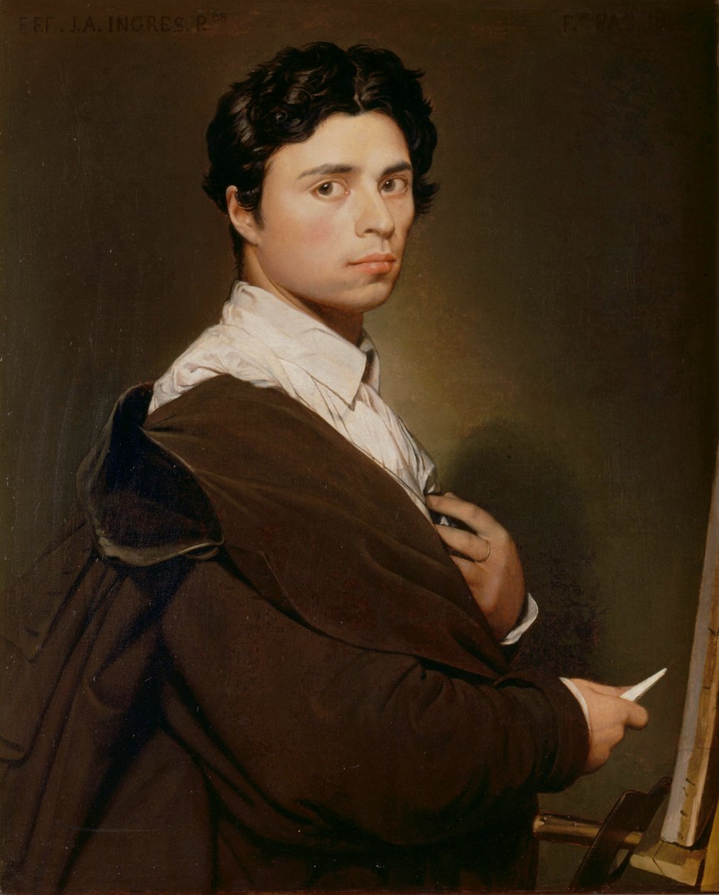 Omakuva kaksikymmentäneljänvuotiaana tekijältä Jean Auguste Dominique Ingres