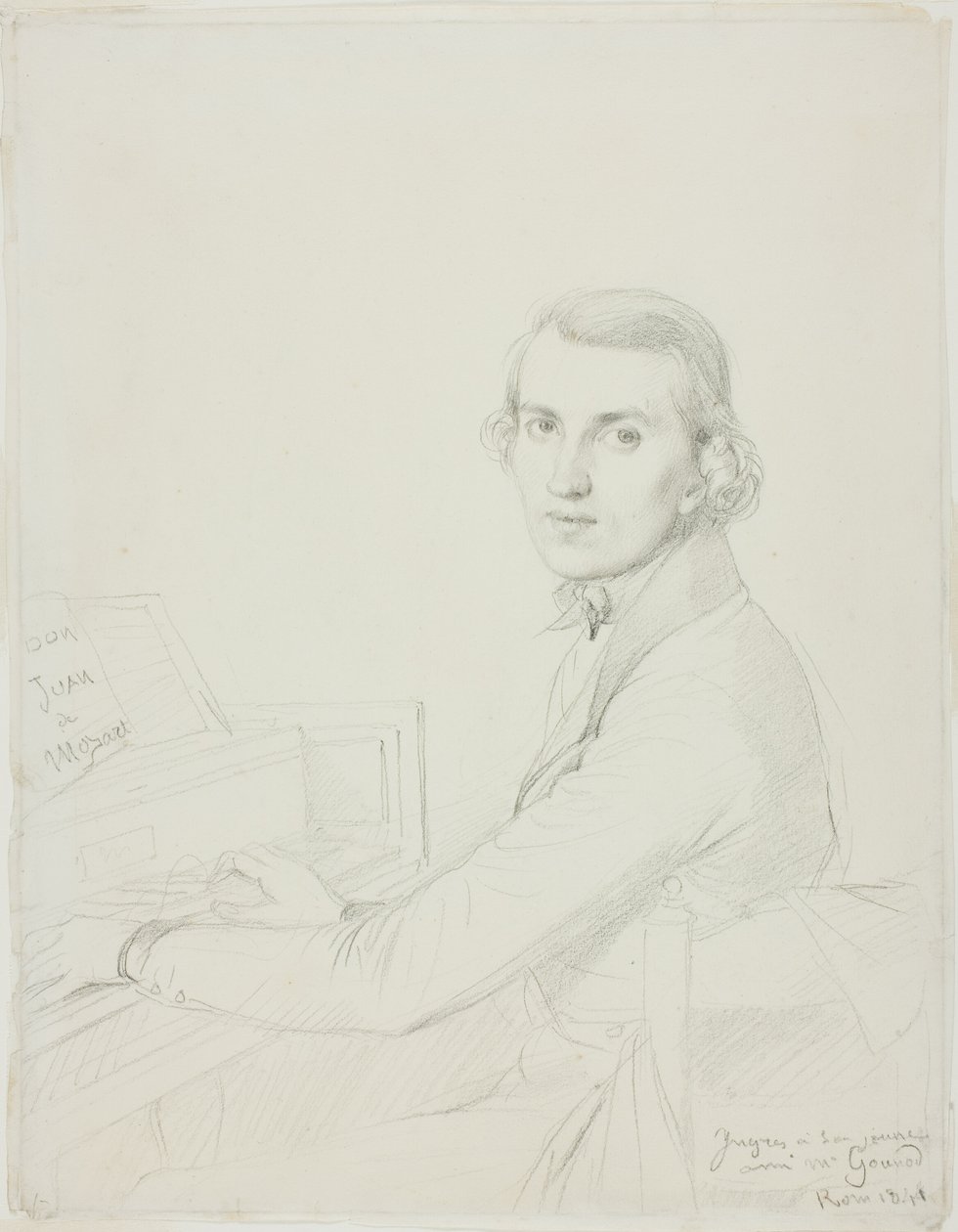 Charles Gounod tekijältä Jean Auguste Dominique Ingres