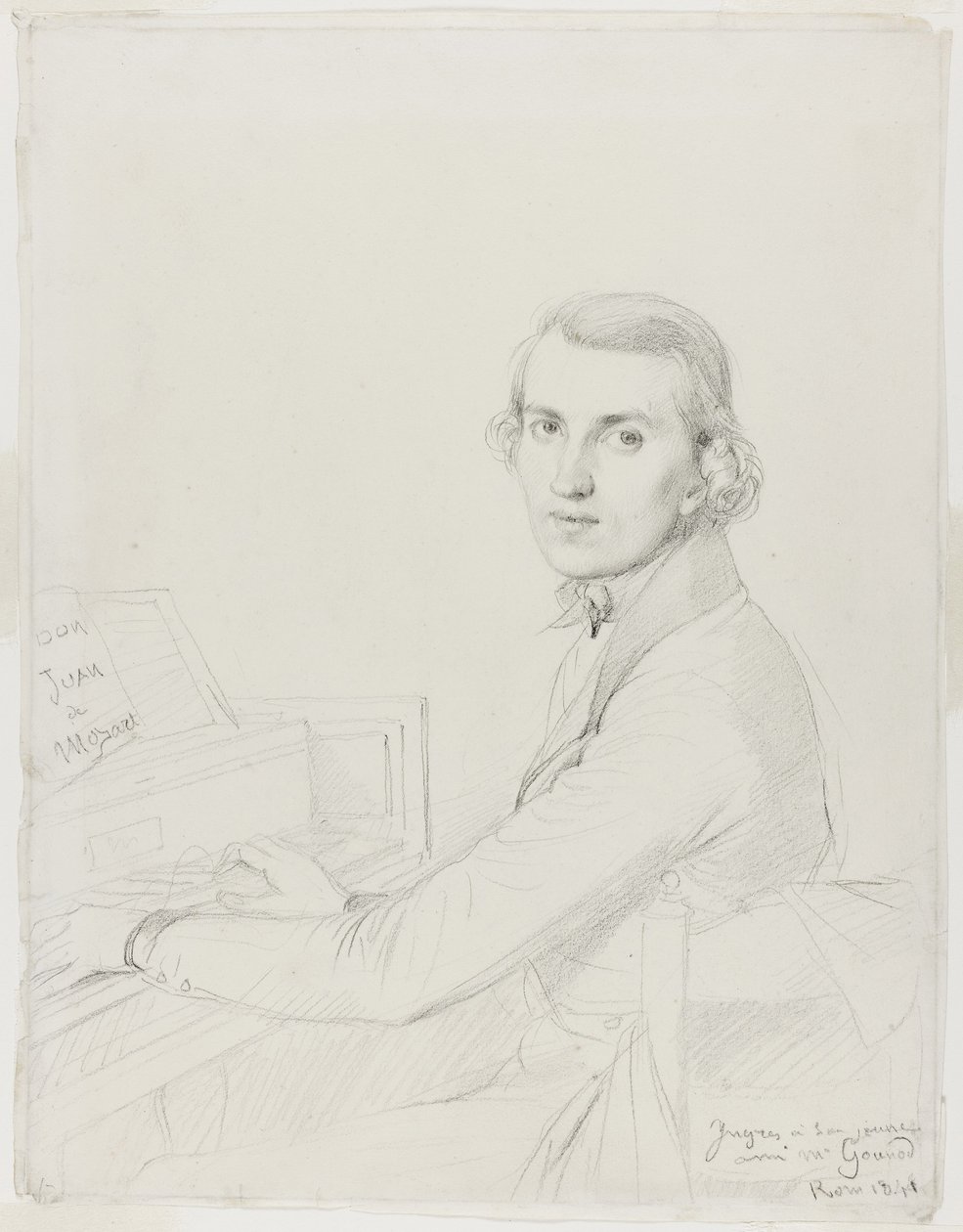 Charles Gounod, 1841 tekijältä Jean Auguste Dominique Ingres