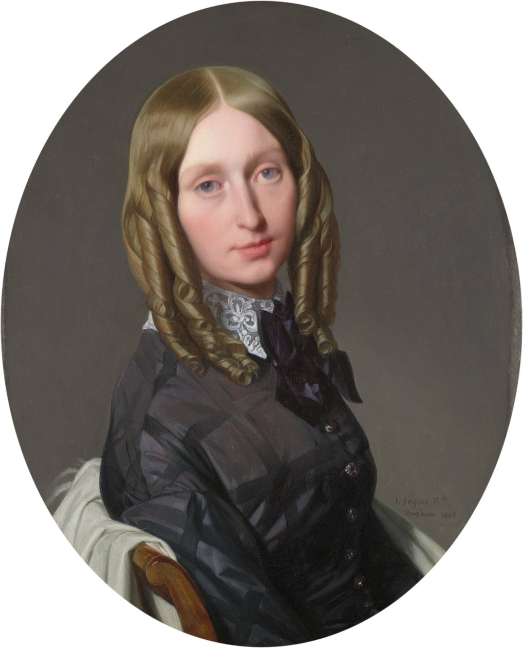 ranska: Portrait de Madame Frédéric de Reiset Augustine-Modeste-Hortense Reiset tekijältä Jean Auguste Dominique Ingres