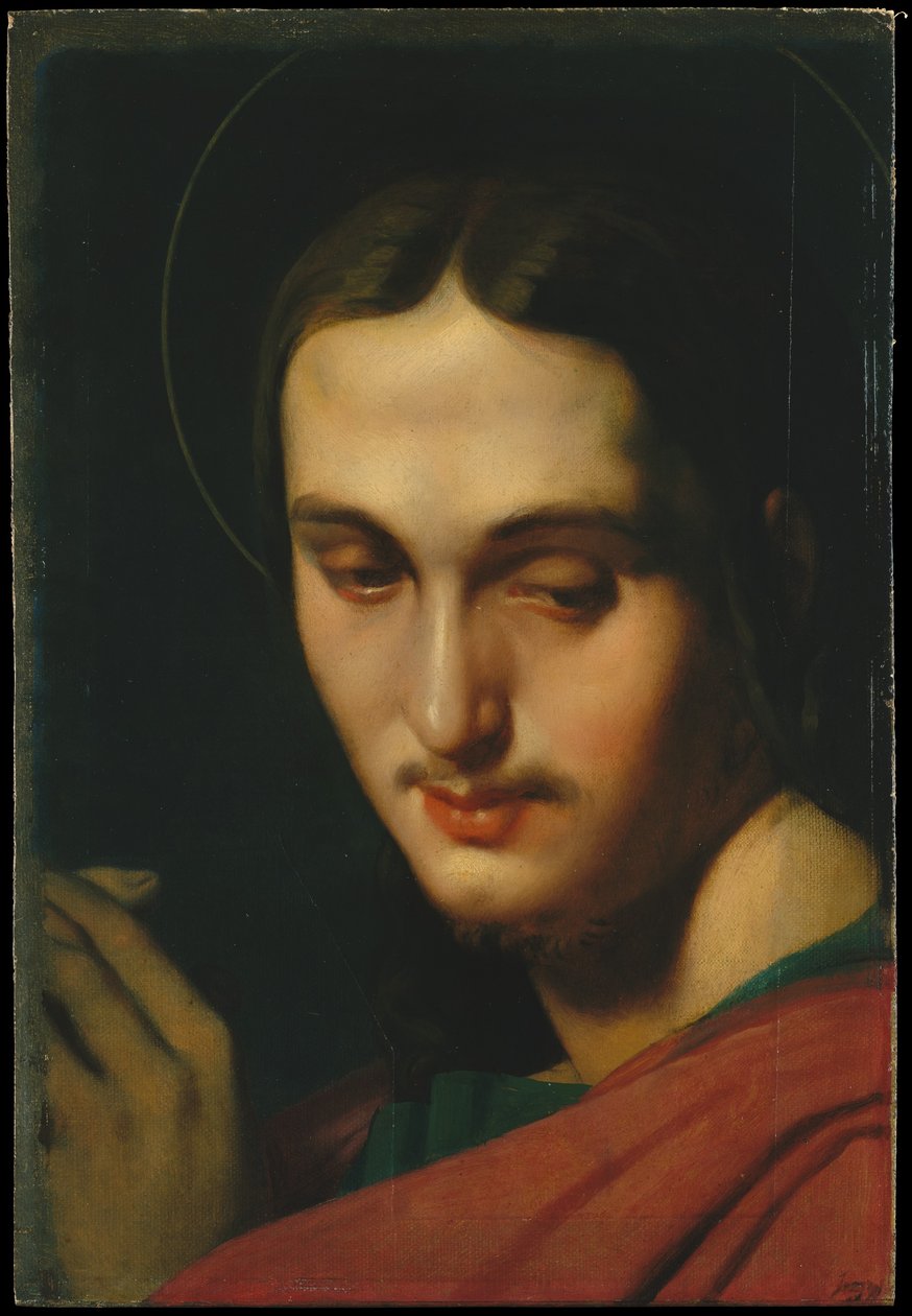 Evankelista Johannesin pää tekijältä Jean Auguste Dominique Ingres