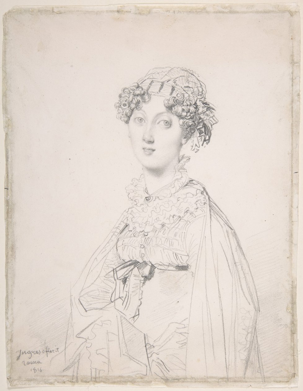 Lady Mary Cavendish-Bentinck (?-1843) tekijältä Jean Auguste Dominique Ingres