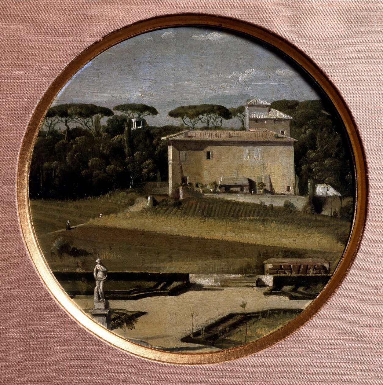 Le Casino Raphael Roomassa Jean Auguste Dominique Ingresin (1780-1867) maalaus 1800-luvun Pariisi, koristetaide tekijältä Jean Auguste Dominique Ingres