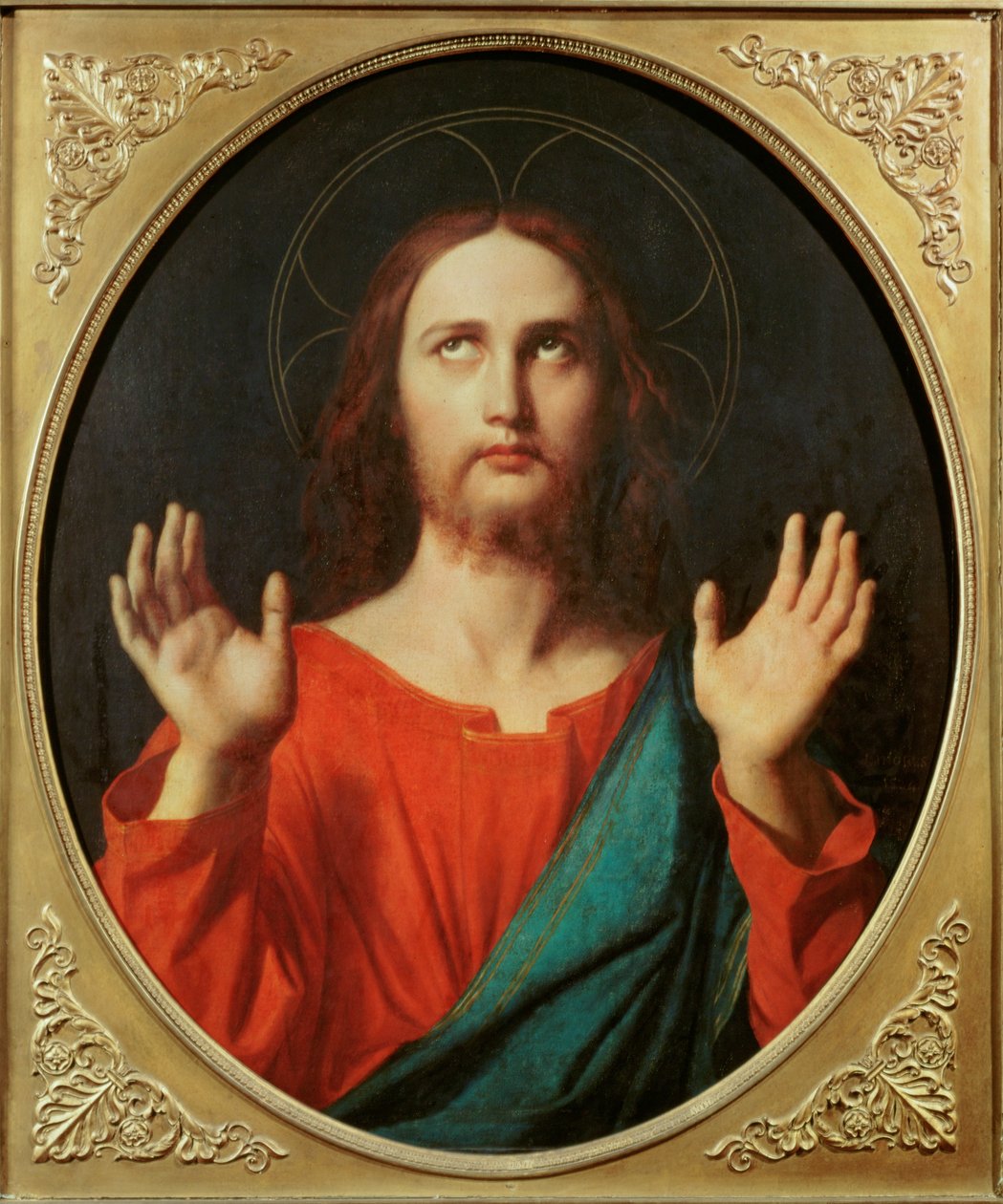 Le Christ (maalaus) tekijältä Jean Auguste Dominique Ingres
