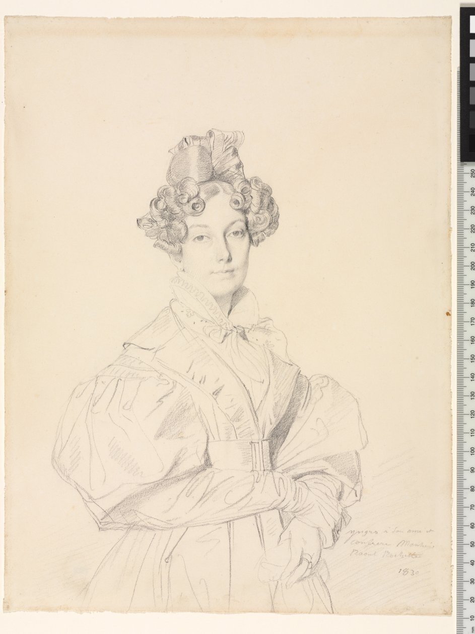 Madame Désiré Raoul-Rochette, 1830 tekijältä Jean Auguste Dominique Ingres
