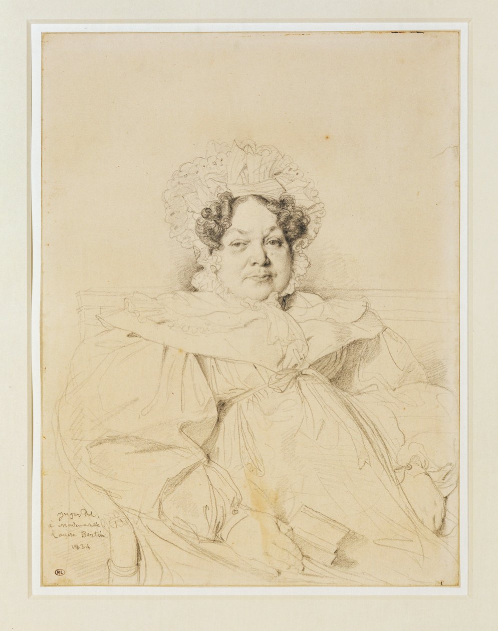 Louis-Francois Bertin ... tekijältä Jean Auguste Dominique Ingres