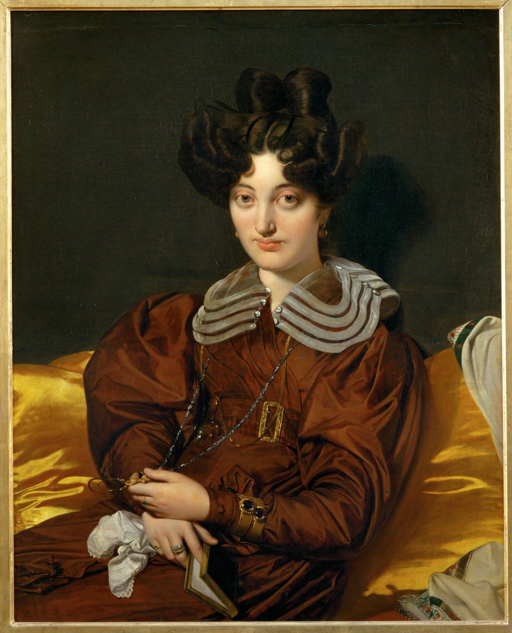 Mme. Marcotte de Sainte-Marie Maalattu 1826, Salon 1827 ... tekijältä Jean Auguste Dominique Ingres