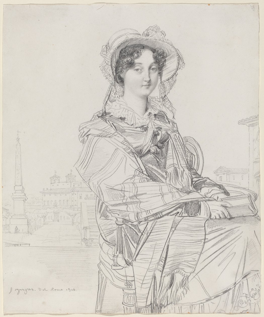 Mars. Charles Badham tekijältä Jean Auguste Dominique Ingres