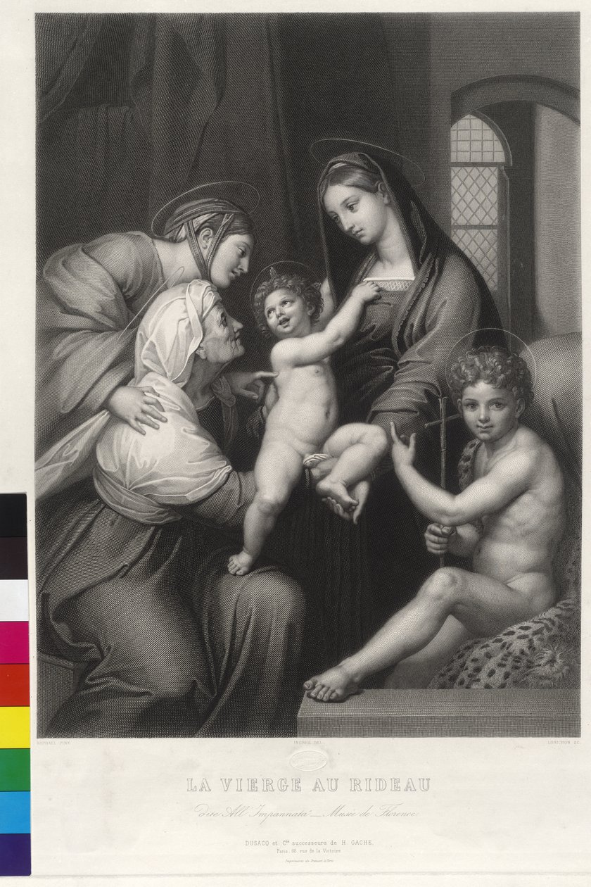Rafaelin maalaus Santi Madonna dell