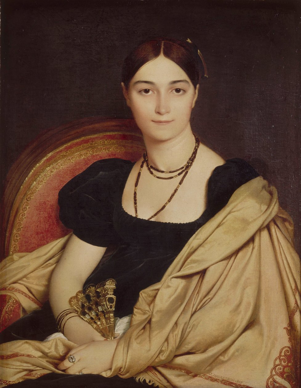 Madame Duvauceyn muotokuva tekijältä Jean Auguste Dominique Ingres