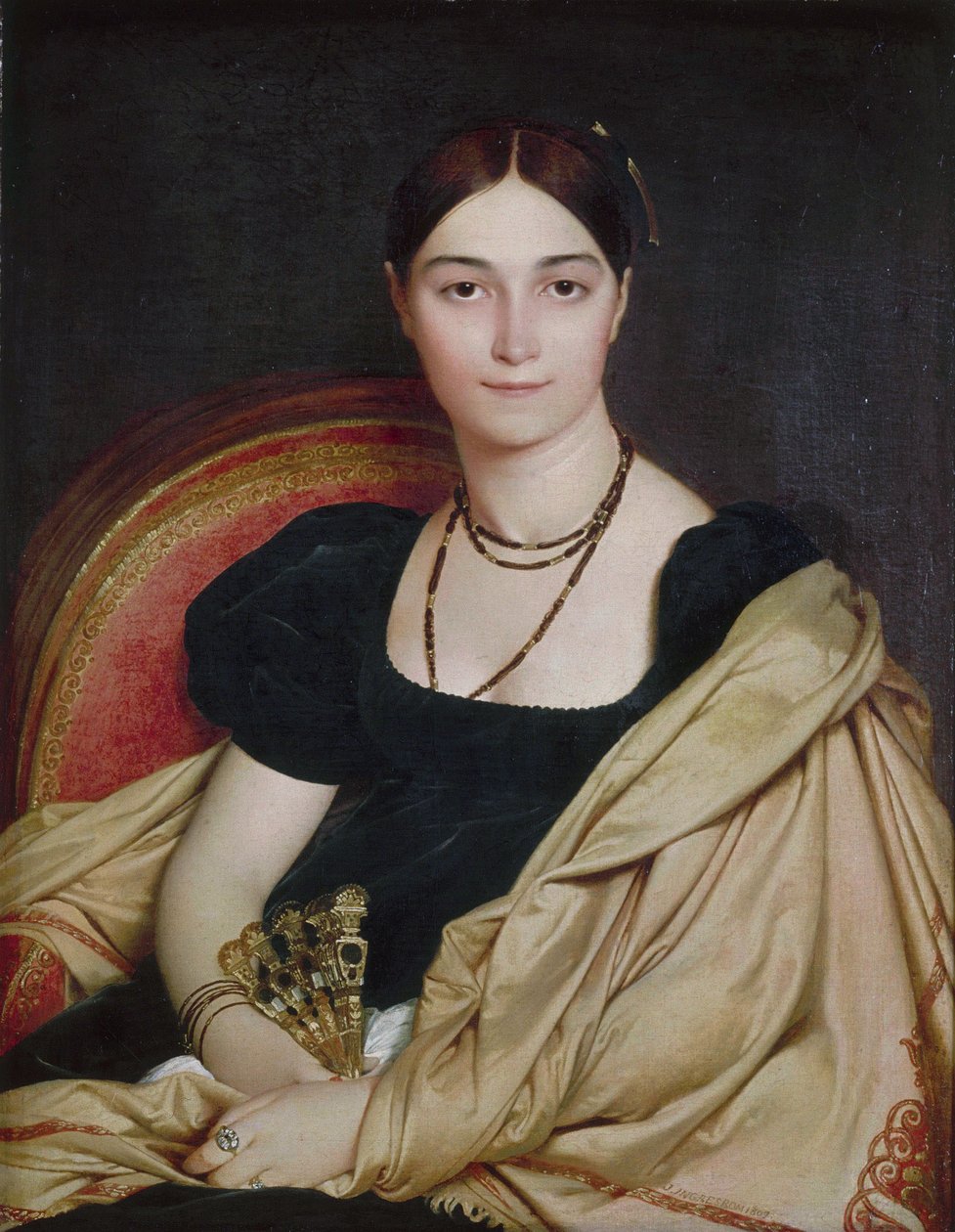 Madame Duvauceyn muotokuva tekijältä Jean Auguste Dominique Ingres
