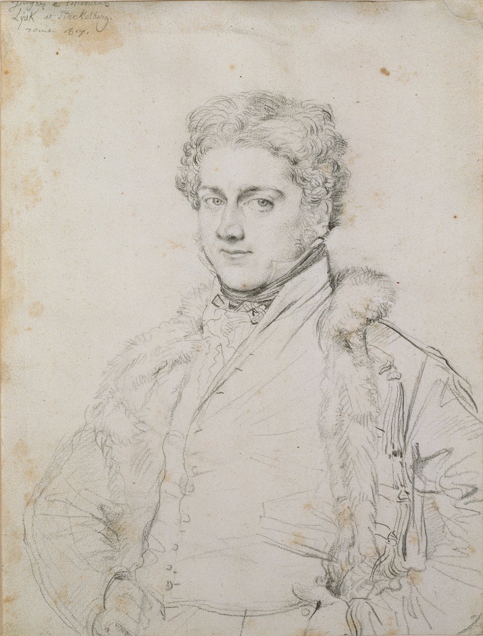 Charles Robert Cockerellin muotokuva, 1817 tekijältä Jean Auguste Dominique Ingres