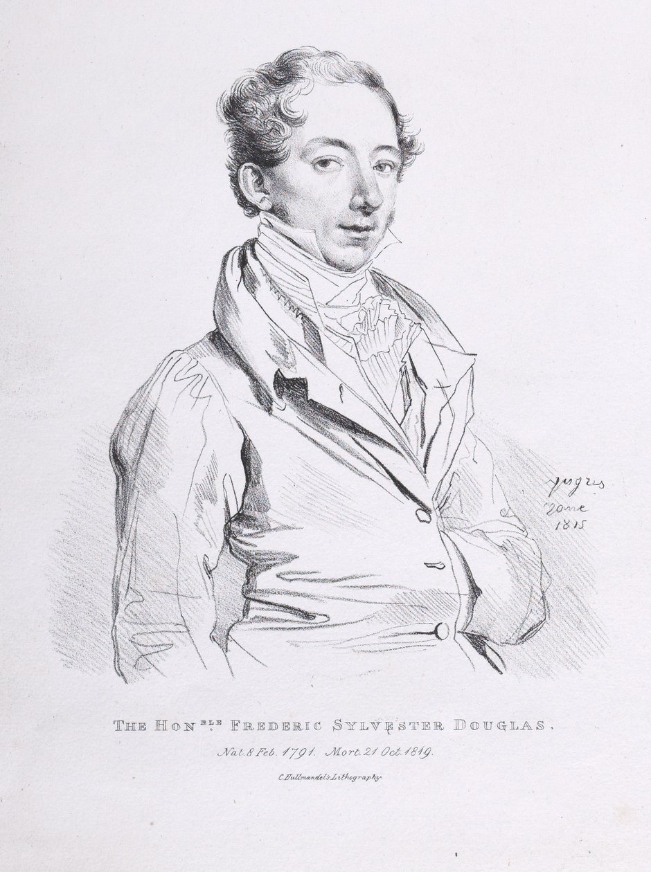 Frederick Sylvester Douglasin muotokuva tekijältä Jean Auguste Dominique Ingres