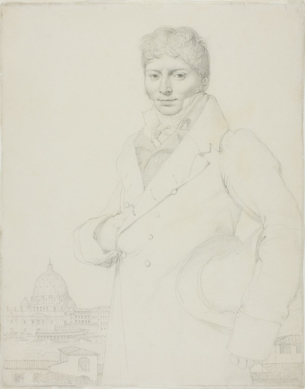 Jean-Louis Robinin muotokuva tekijältä Jean Auguste Dominique Ingres