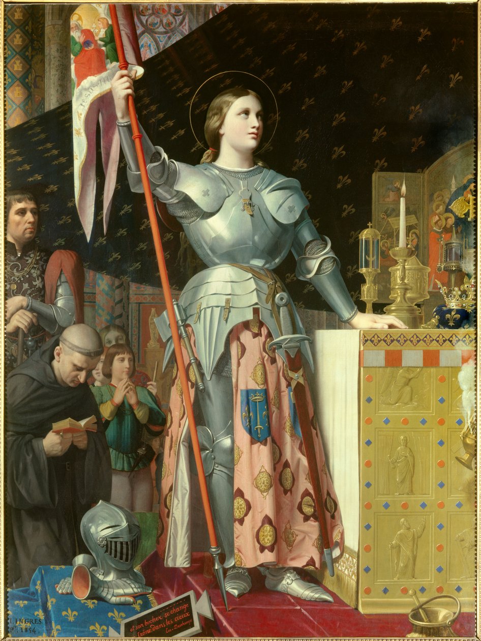 Jean-Auguste-Dominique Ingresin (1780-1867) muotokuva Jeanne d