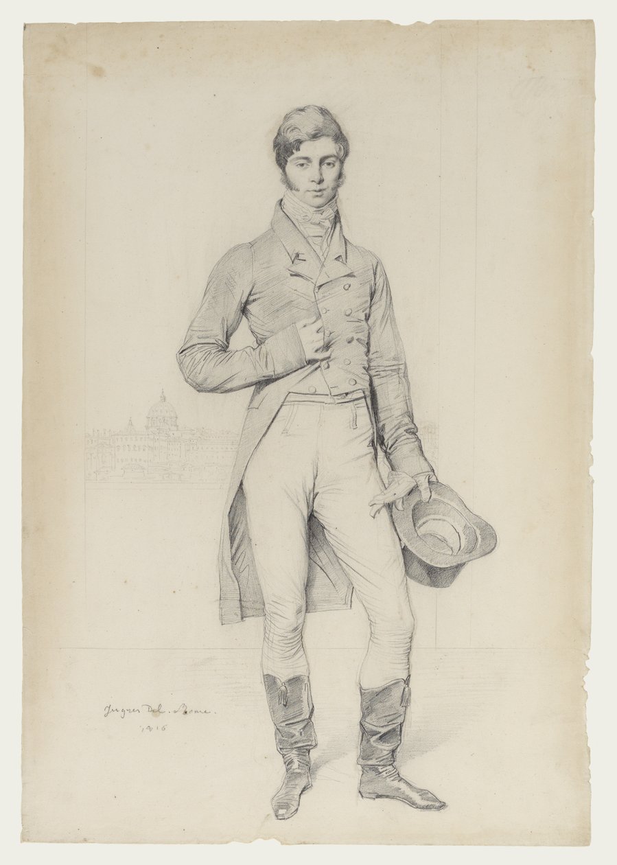 Lordi Granthamin muotokuva tekijältä Jean Auguste Dominique Ingres