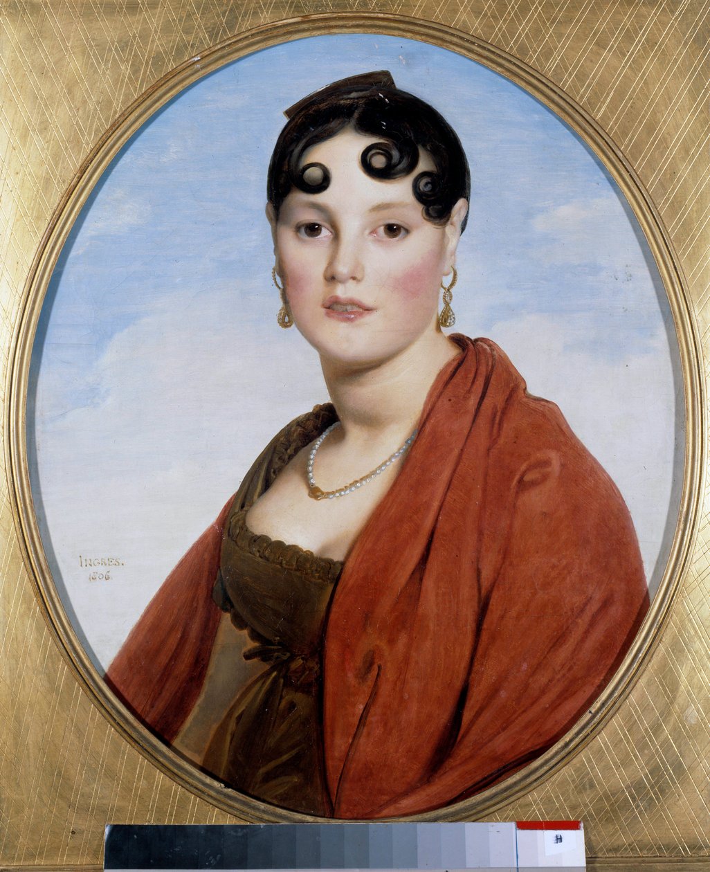 Madame Aymonin muotokuva nimeltä Belle Zelie. Jean Auguste Dominique Ingresin (1780-1867) maalaus tekijältä Jean Auguste Dominique Ingres