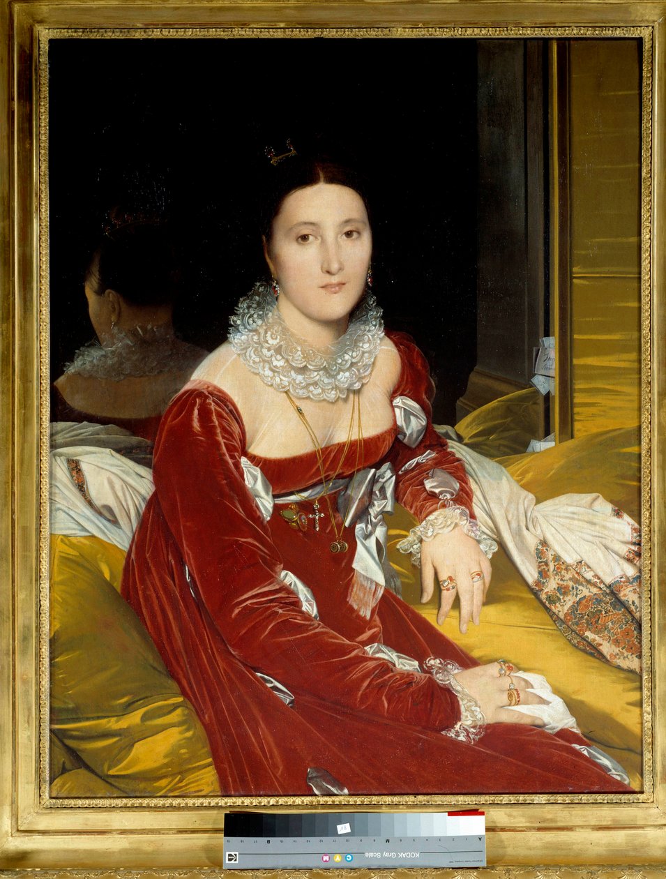 Madame de Senonnesin muotokuva (s. Marie Marcoz tekijältä Jean Auguste Dominique Ingres
