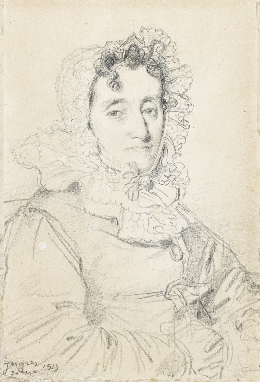 Maréchale Kutusovin muotokuva tekijältä Jean Auguste Dominique Ingres