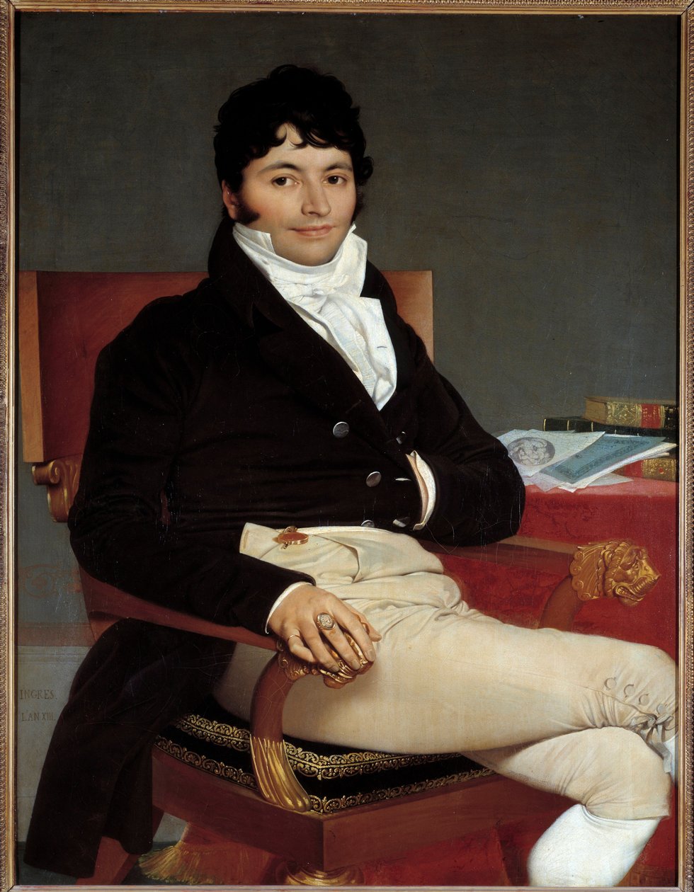 Philibert Rivieren (1766-1816) muotokuva kuninkaan neuvostossa 1815 pyyntöjen mestari Jean Auguste Dominique Ingresin (1780-1867) maalaus 1804 Su. 1,16 x 0,89 m tekijältä Jean Auguste Dominique Ingres