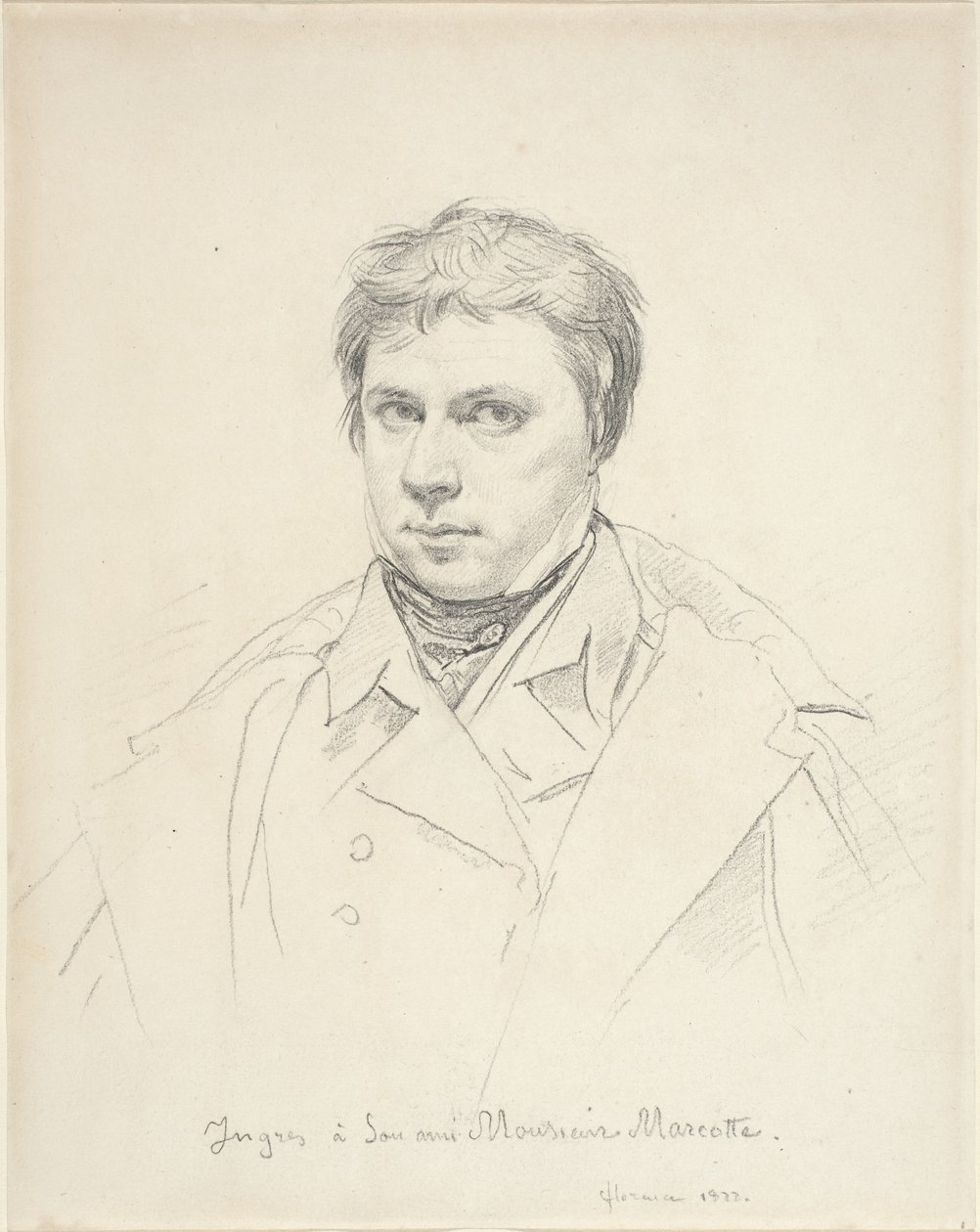 Omakuva tekijältä Jean Auguste Dominique Ingres