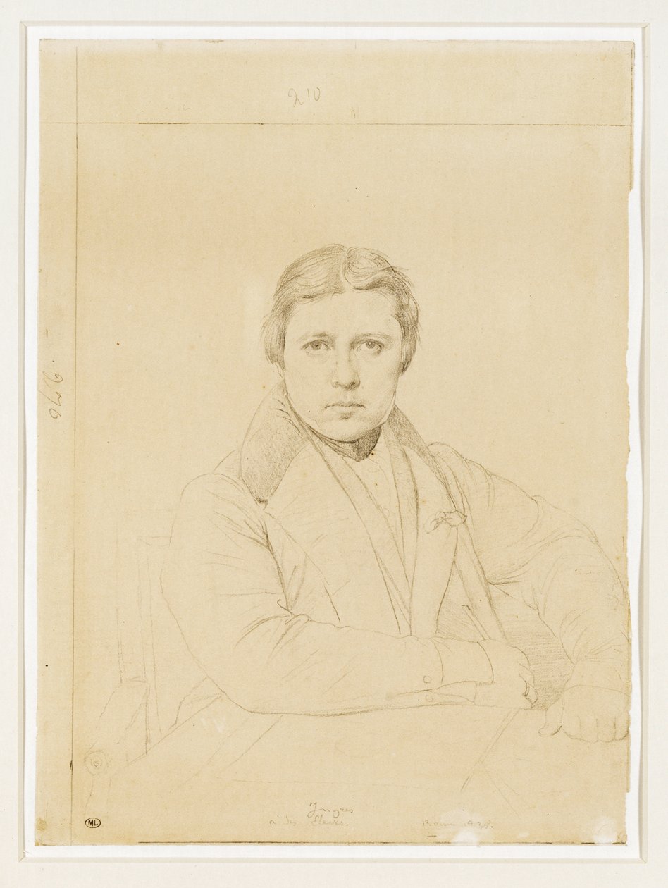 Taiteilijan omakuva ... tekijältä Jean Auguste Dominique Ingres