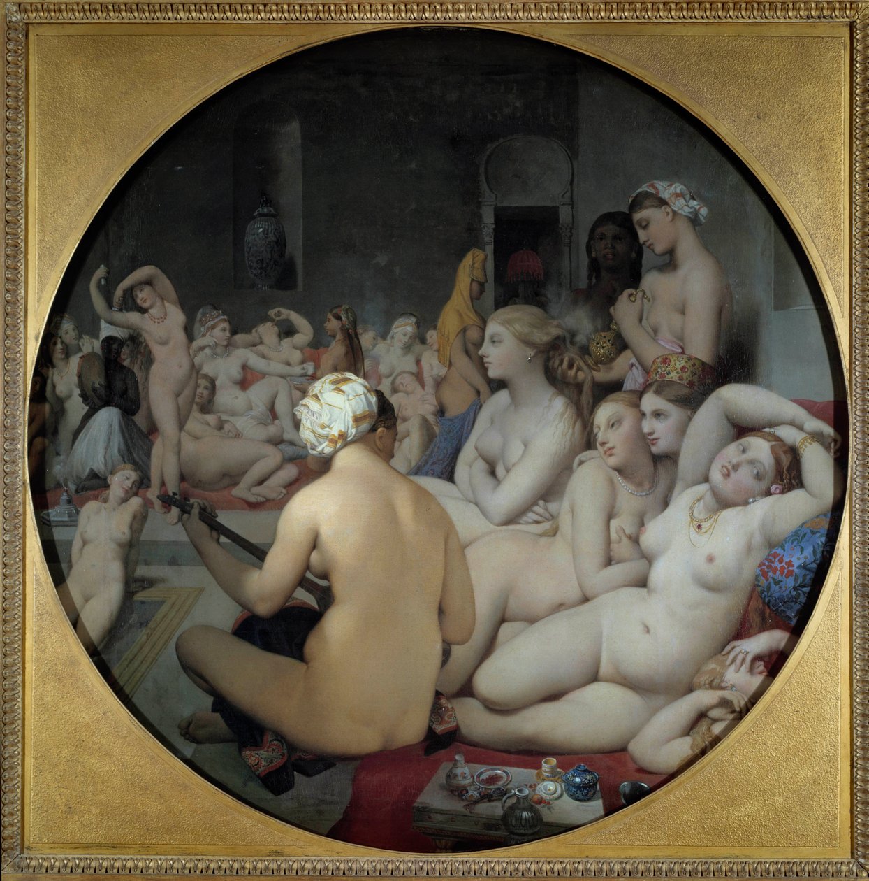 Turkkilainen sauna tekijältä Jean Auguste Dominique Ingres