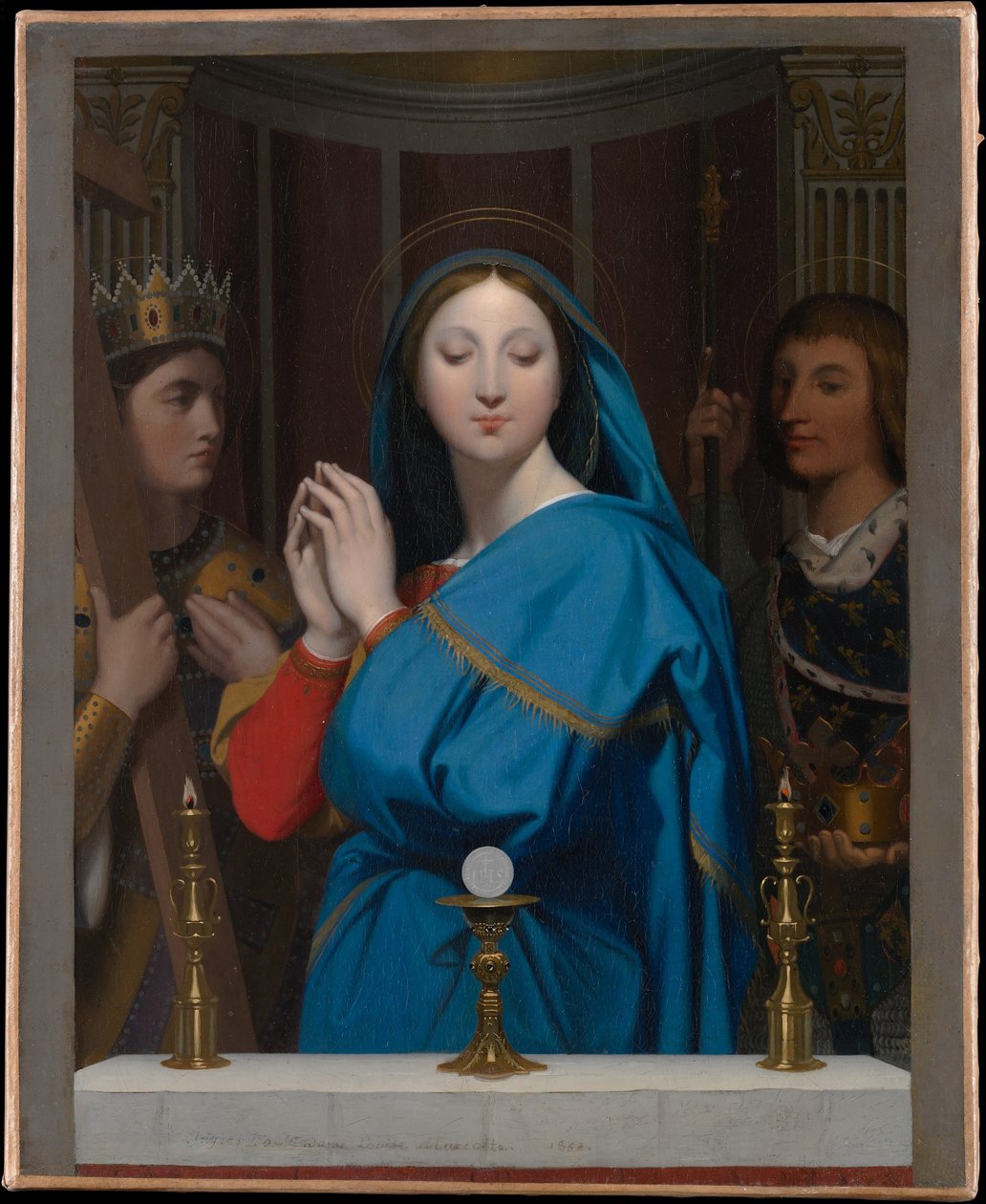Neitsyt palvelee isäntää tekijältä Jean Auguste Dominique Ingres