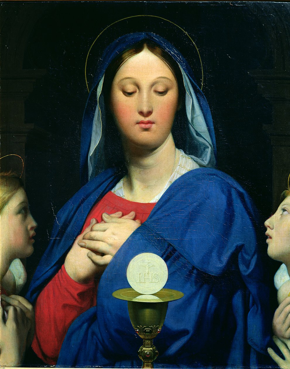 Neitsyt isännän, 1866 tekijältä Jean Auguste Dominique Ingres