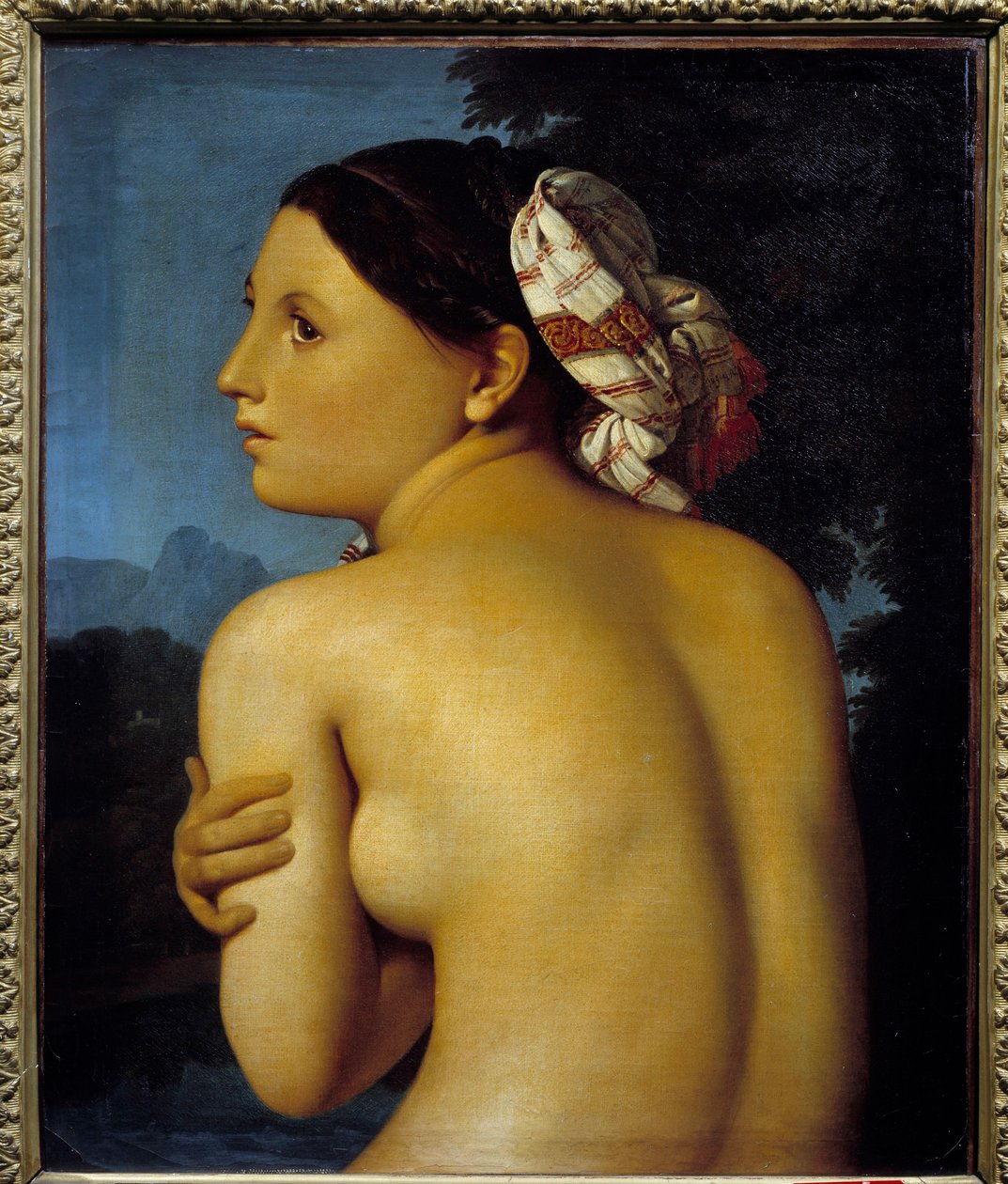 Kylpylä. Jean Auguste Dominique Ingresin (1780-1867) maalaus tekijältä Jean Auguste Dominique Ingres