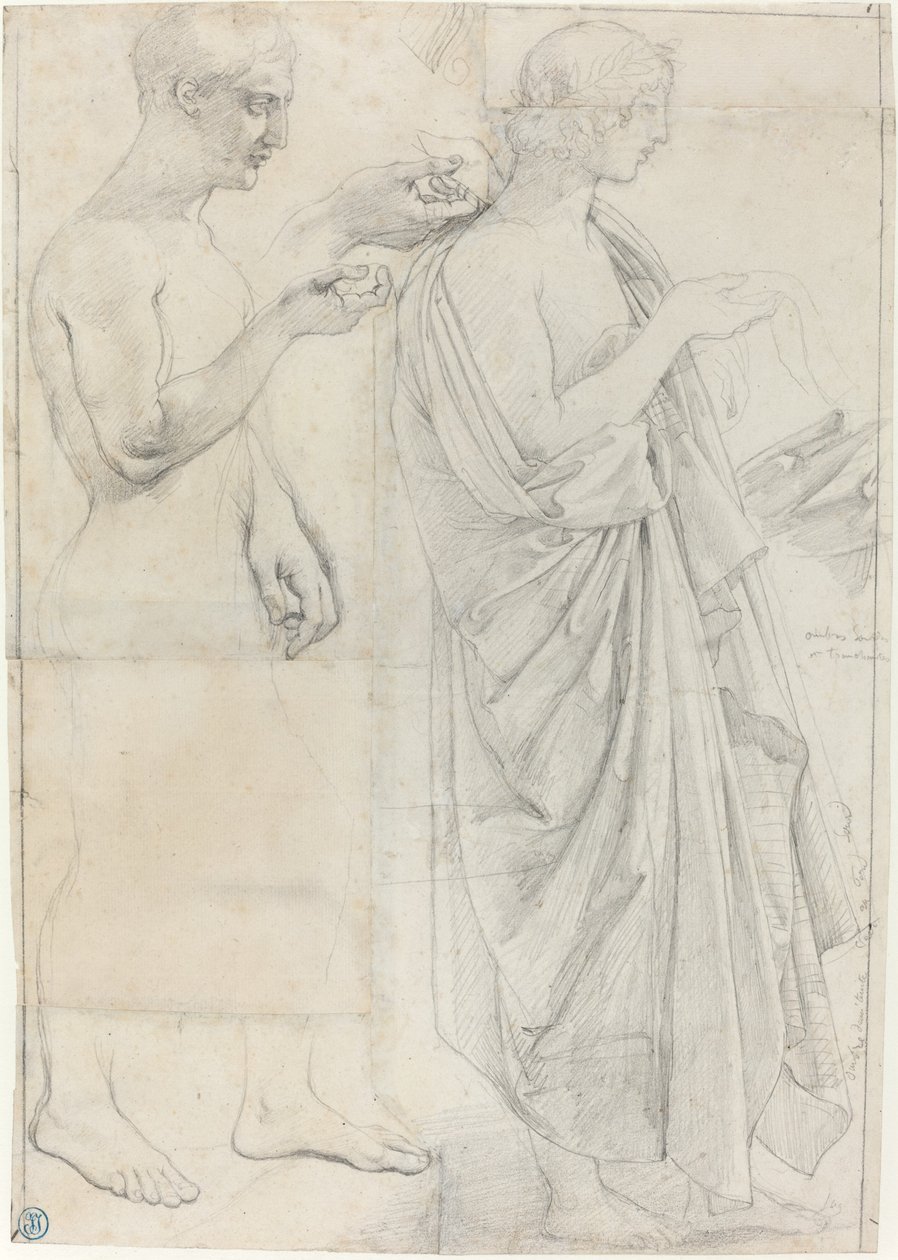 Kaksi Vergilius-tutkimusta tekijältä Jean Auguste Dominique Ingres