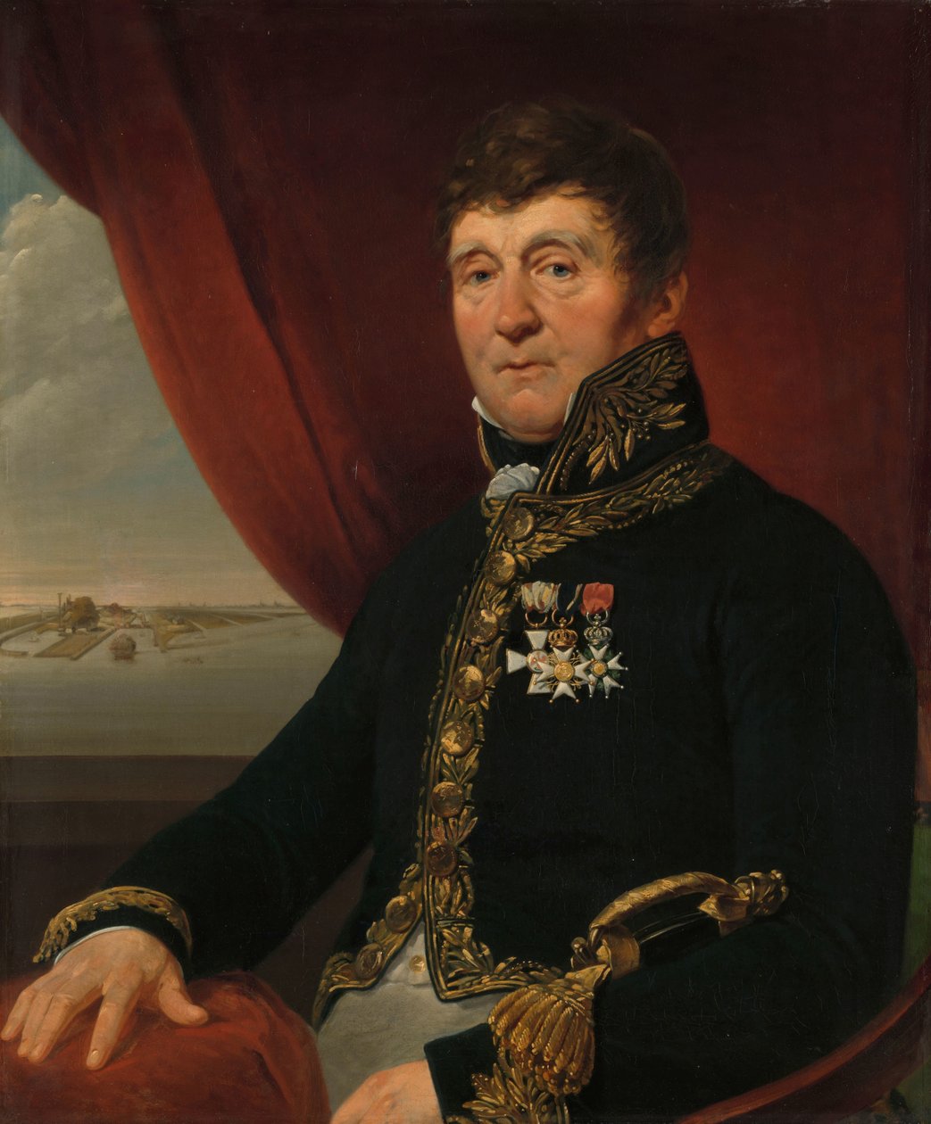 Jan Blanken Jansz., vesilaitoksen päällikkö tekijältä Jean Augustin Daiwaille
