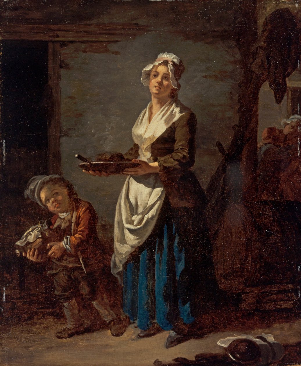 Keittiöneuvo ja pesutupa tekijältä Jean Baptiste (1728 1806) Charpentier