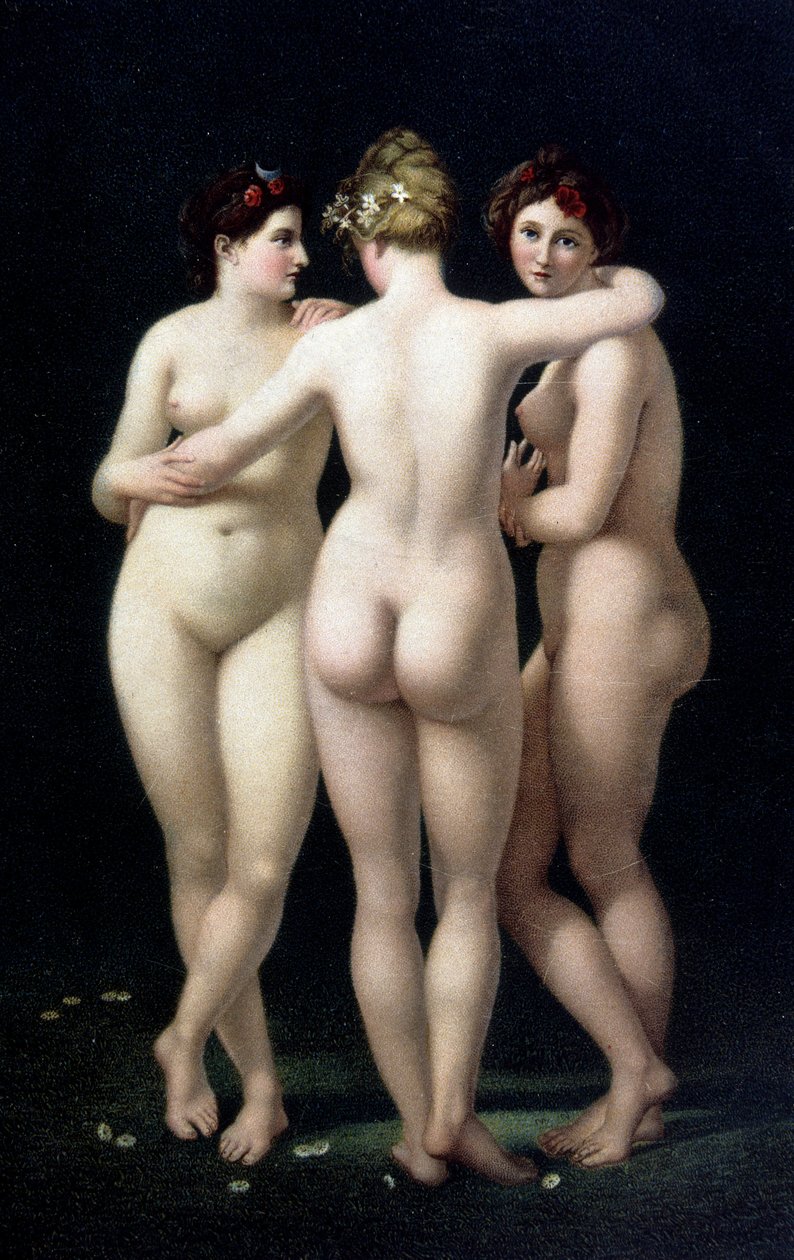 Kolme armoa. Fac-simile Jean Baptiste Regnault