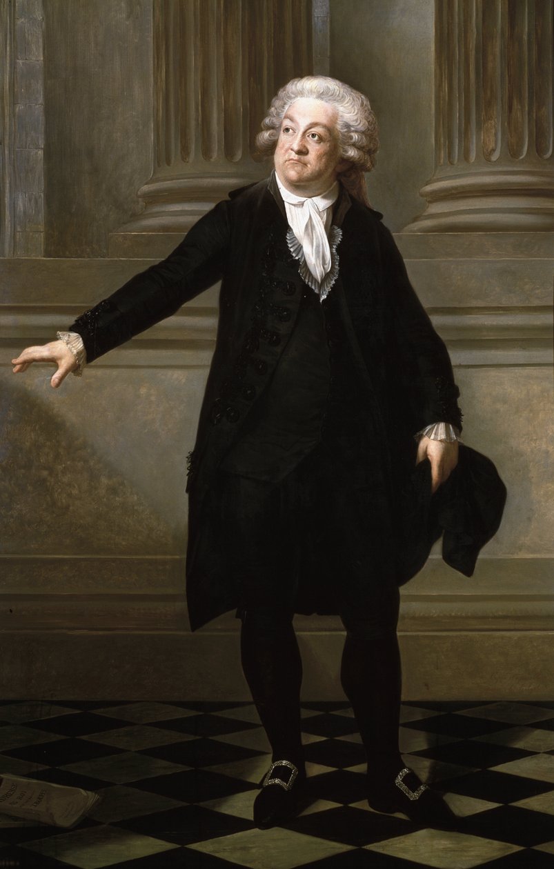 Mirabeaun kreivin Honore Gabriel Riquetin muotokuva (öljy kankaalle tekijältä Jean Baptiste Adolphe Gibert