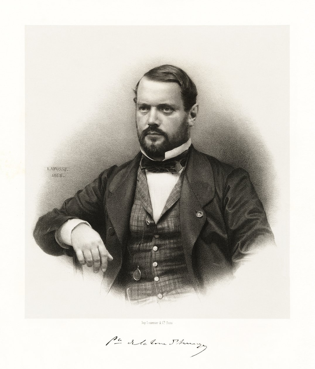 Godefroy Henry Bernard Alphonse La Tour DAuvergne, 1865-66 tekijältä Jean Baptiste Adolphe Lafosse