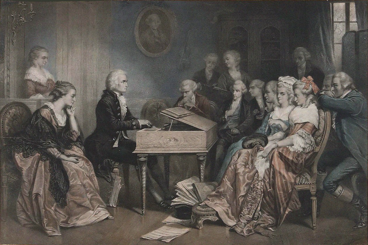 Mozart Wienissä. tekijältä Jean Baptiste Alfred Cornilliet