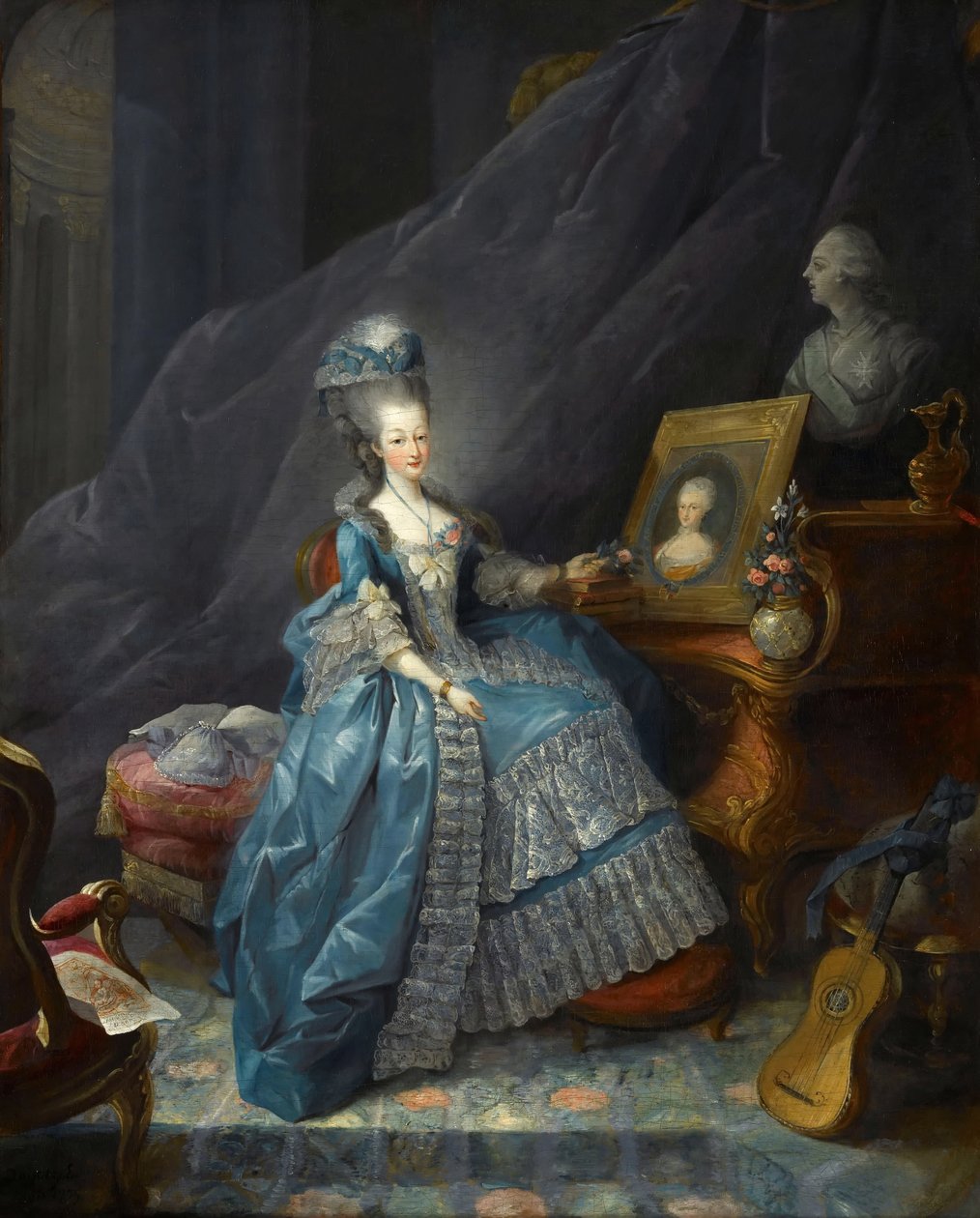 Savoian prinsessa Maria Teresa 1756-1805 tekijältä Jean Baptiste André Gautier Dagoty