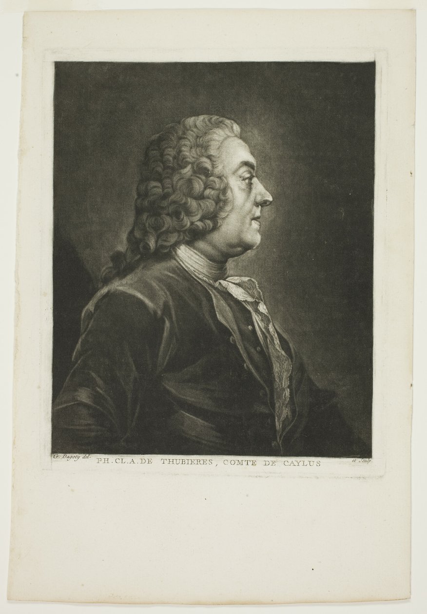 Philippe Claude Tubières, Caylus