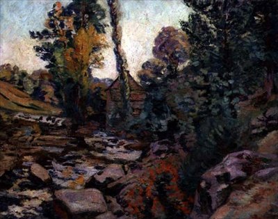 Bouchardon Mill, n. 1894 (öljy kankaalle) tekijältä Jean Baptiste Armand Guillaumin