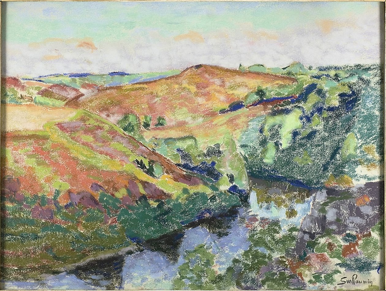 Maisema Crozantissa tekijältä Jean Baptiste Armand Guillaumin