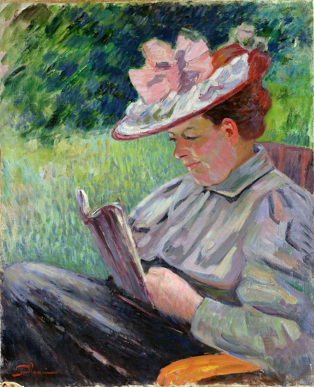 Madame Guillaumin, noin 1895 tekijältä Jean Baptiste Armand Guillaumin