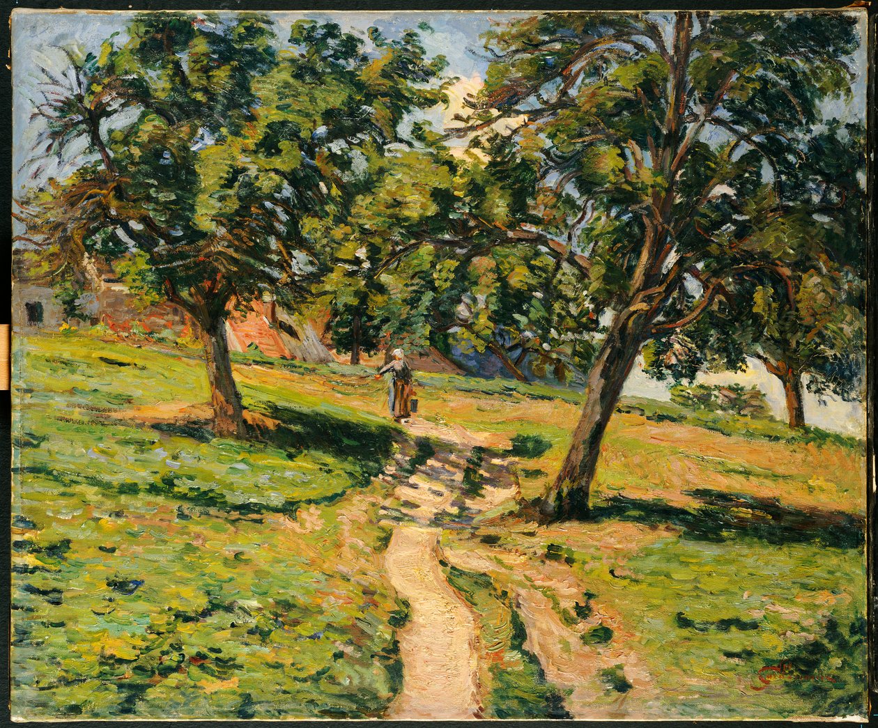 Polku Damiettassa, noin 1886 tekijältä Jean Baptiste Armand Guillaumin