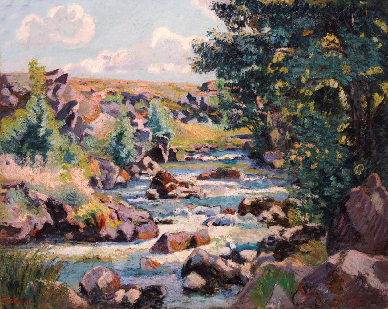 Pontgibaudin maaseutu, 1893 tekijältä Jean Baptiste Armand Guillaumin
